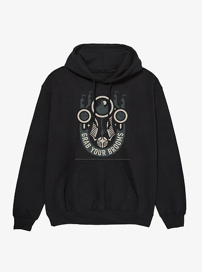 Harry Potter Grab Your Brooms Hoodie