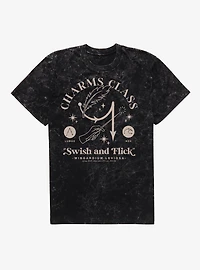 Harry Potter Swish And Flick Mineral Wash T-Shirt