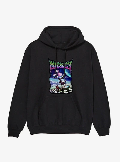 Disney Mickey Mouse Melting Metallic Universe Hoodie