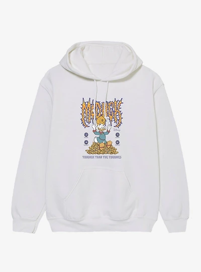 Disney Mickey Mouse Tougher Than The Toughies Spikey McDuck Hoodie