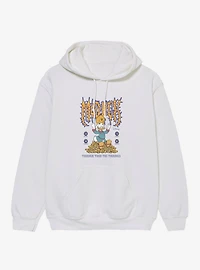 Disney Mickey Mouse Tougher Than The Toughies Spikey McDuck Hoodie
