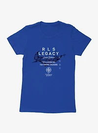 Disney Treasure Planet RLS Legacy Solar Galleon Side View Womens T-Shirt