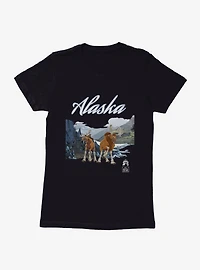 Disney Brother Bear Alaska Moose Rutt And Tuck Womens T-Shirt