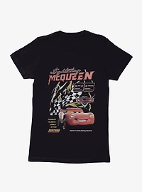 Disney Pixar Cars Lightning McQueen Thunder Comes 95 Womens T-Shirt