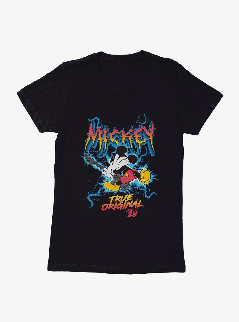 Disney Mickey Mouse True Original Lightning Jam Womens T-Shirt