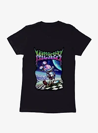 Disney Mickey Mouse Melting Metallic Universe Womens T-Shirt