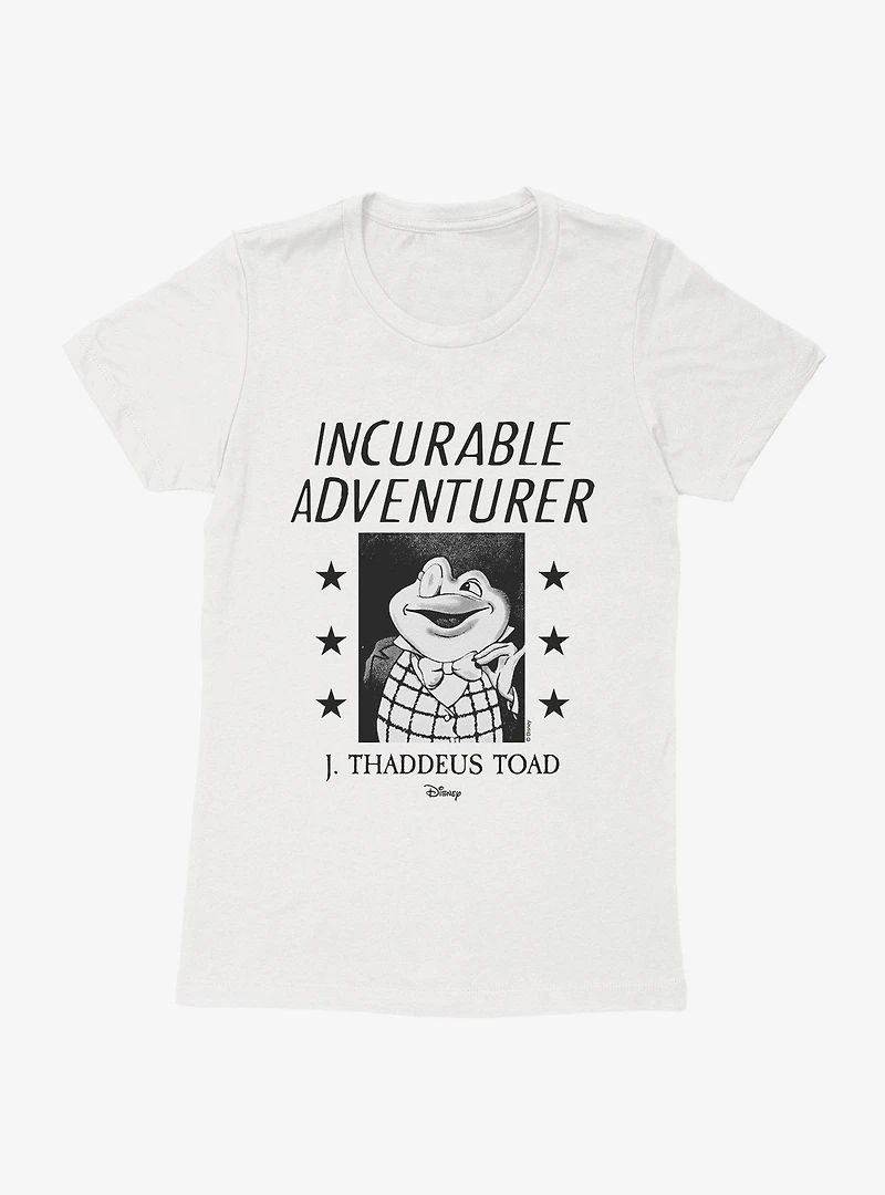 Disney Classics Incurable Adventurer Star Portrait Womens T-Shirt