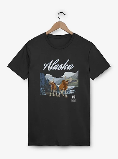 Disney Brother Bear Alaska Moose Rutt And Tuck T-Shirt
