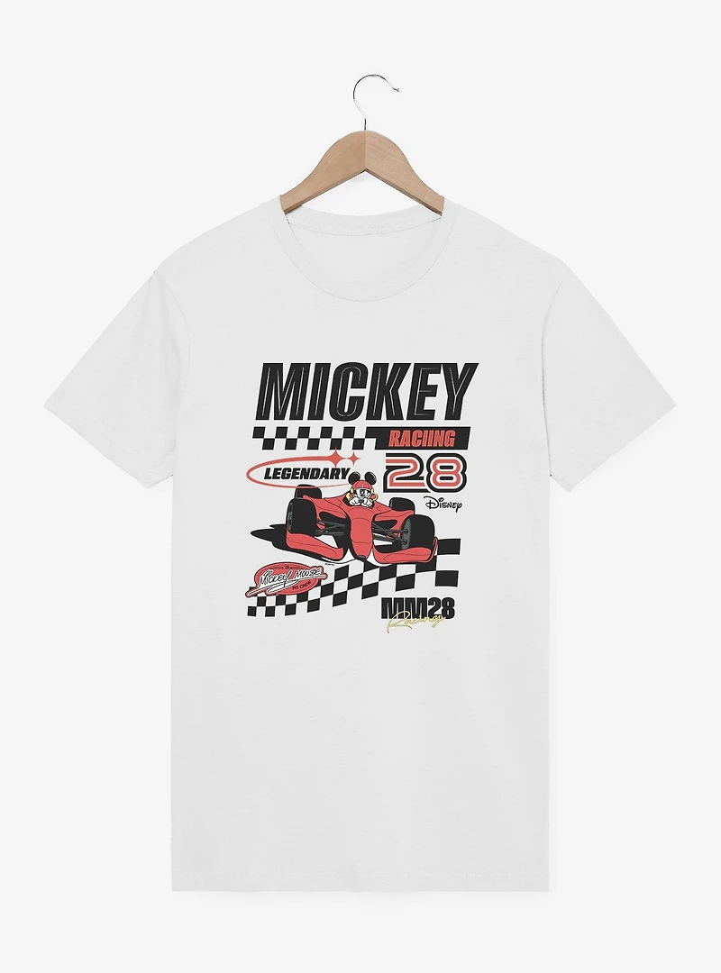 Disney Mickey Mouse Racing Legend 28 Checker Waves T-Shirt