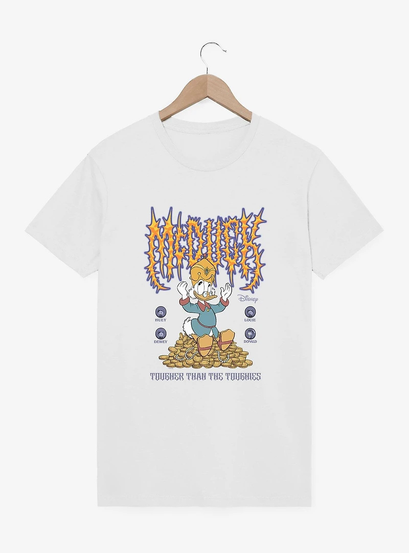 Disney Mickey Mouse Tougher Than The Toughies Spikey McDuck T-Shirt
