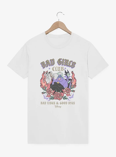 Disney Villains Bad Girls Club Vibes Groupshot With Roses T-Shirt