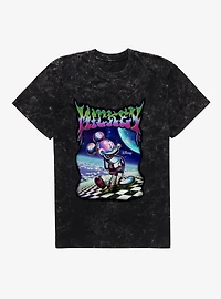 Disney Mickey Mouse Melting Metallic Universe Mineral Wash T-Shirt