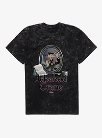 Disney Classics Ichabod Crane Broken Mirror Mineral Wash T-Shirt