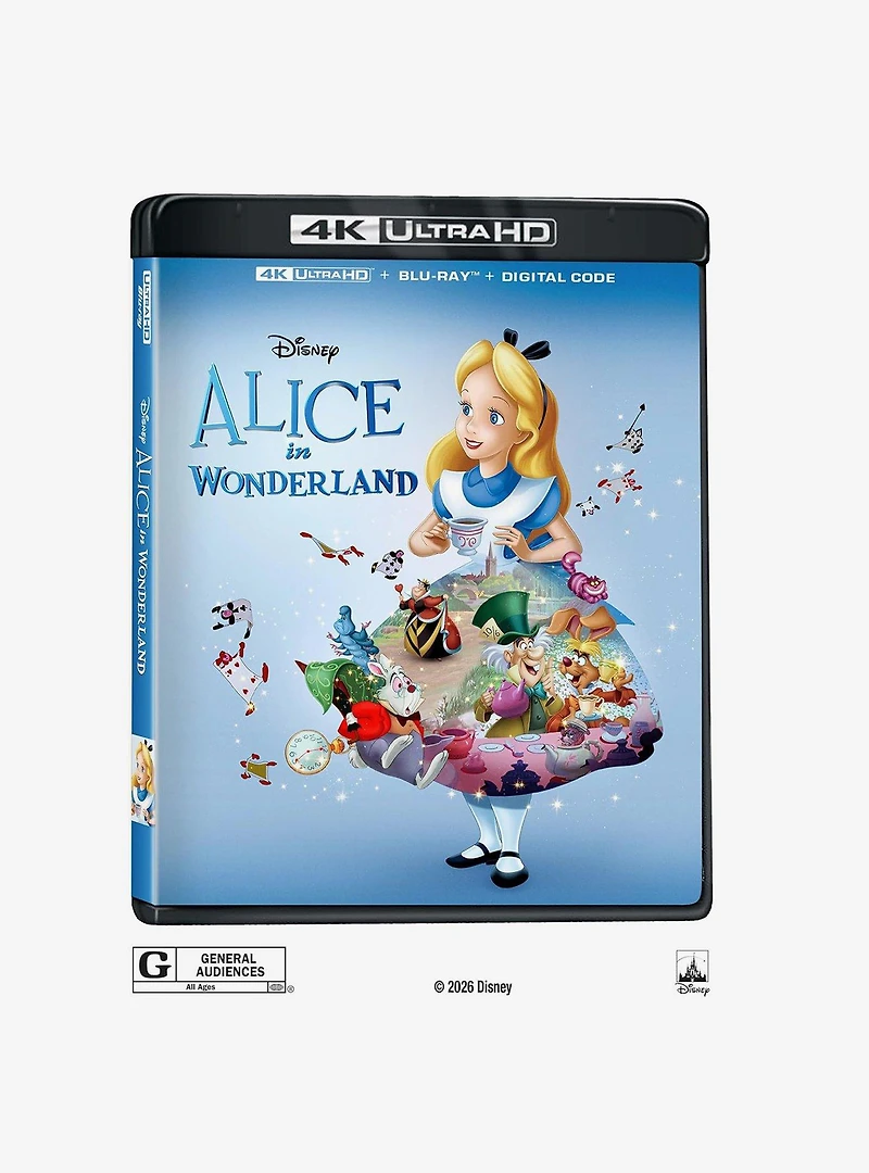 Disney Alice in Wonderland (1951) 4K Ultra HD