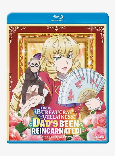 From Bureaucrat to Villainess: Dad's Been Reincarnated! Complete Collection Blu-Ray