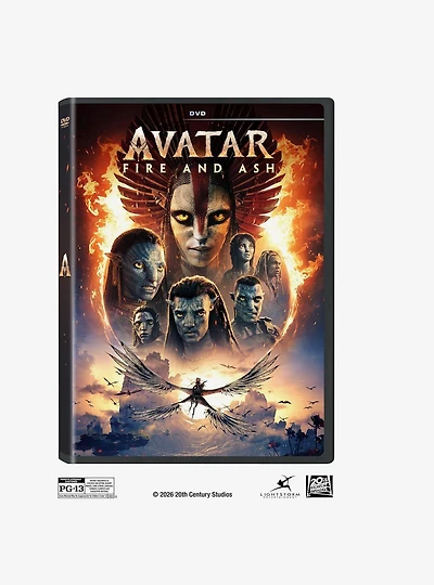 Avatar: Fire and Ash DVD