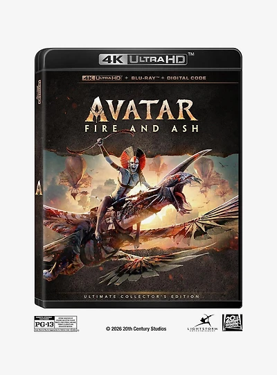 Avatar: Fire and Ash 4K Ultra HD