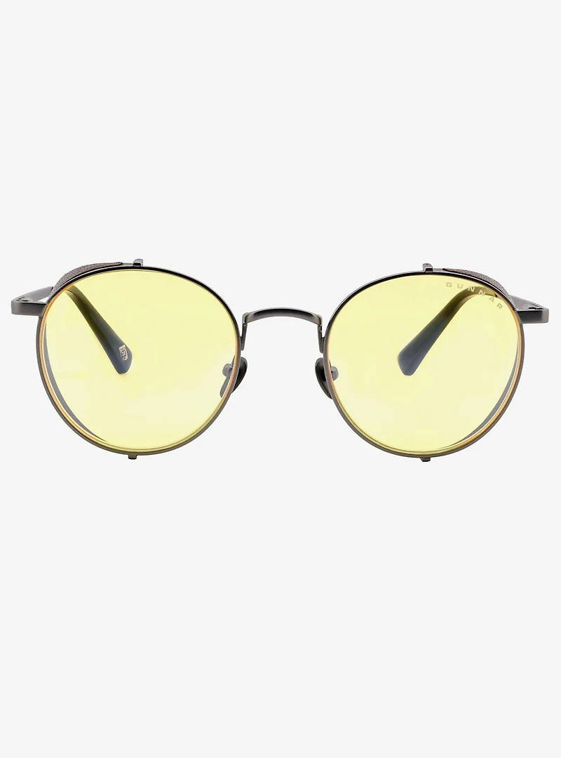 GUNNAR x Fallout Lucky 38 Sun Shift Tint Blue Light Glasses