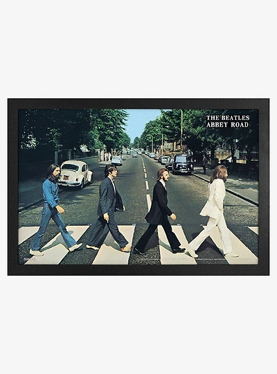 The Beatles Abbey Road 11x17" Framed Gelcoat