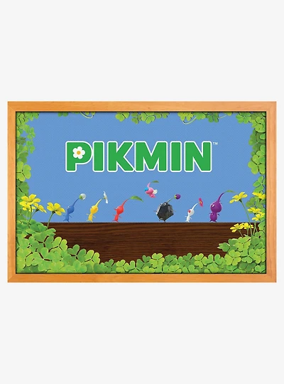 Pikmin Walking in Foliage 11x17" Framed Gelcoat
