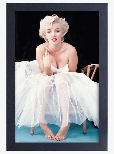 Marilyn Monroe Ballerina Color 11x17" Framed Gelcoat