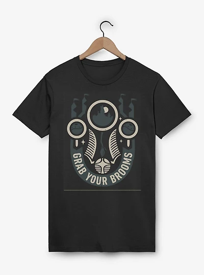 Harry Potter Grab Your Brooms T-Shirt