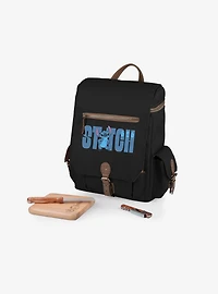 Disney Lilo & Stitch Black Moreno 3-Bottle Wine & Cheese Tote