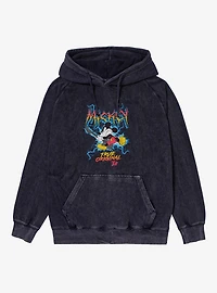 Disney Mickey Mouse True Original Lightning Jam Mineral Wash Hoodie