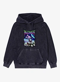 Disney Mickey Mouse Melting Metallic Universe Mineral Wash Hoodie