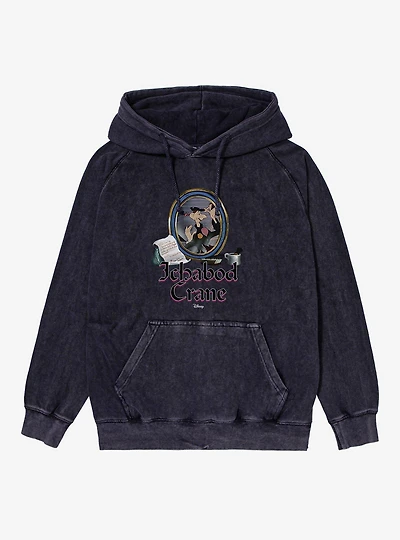 Disney Classics Ichabod Crane Broken Mirror Mineral Wash Hoodie