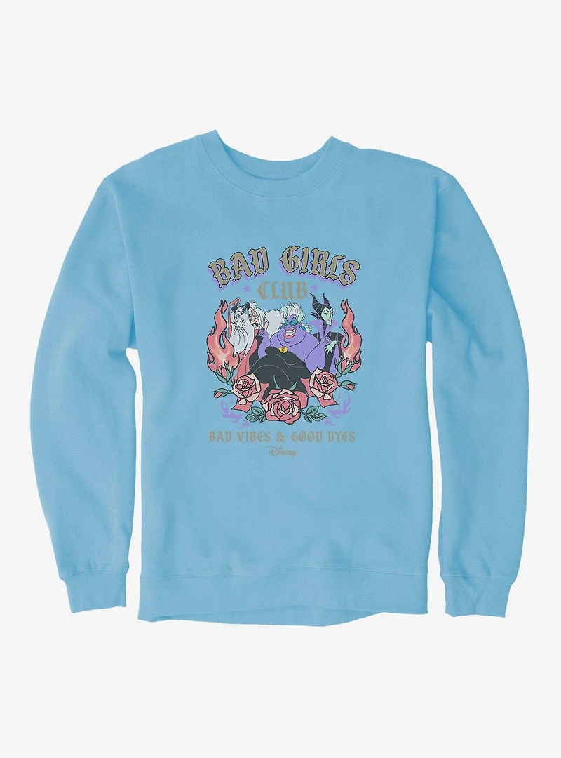 Disney Villains Bad Girls Club Vibes Groupshot With Roses Sweatshirt