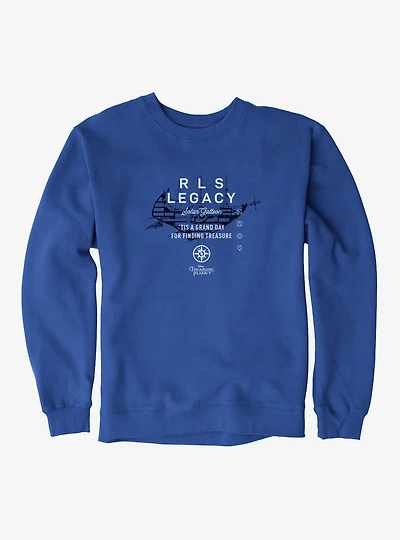 Disney Treasure Planet RLS Legacy Solar Galleon Side View Sweatshirt