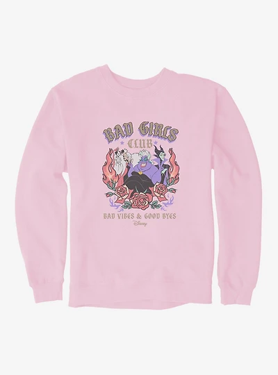 Disney Villains Bad Girls Club Vibes Groupshot With Roses Sweatshirt