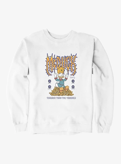 Disney Mickey Mouse Tougher Than The Toughies Spikey McDuck Sweatshirt