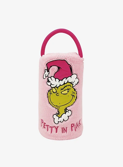 Snowthrow Grinch Petty In Pink Snowthrow Blanket
