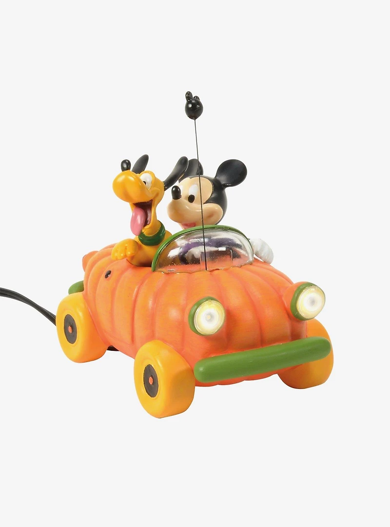 Department 56 Disney Village Lit Pumpkin Car Figurine