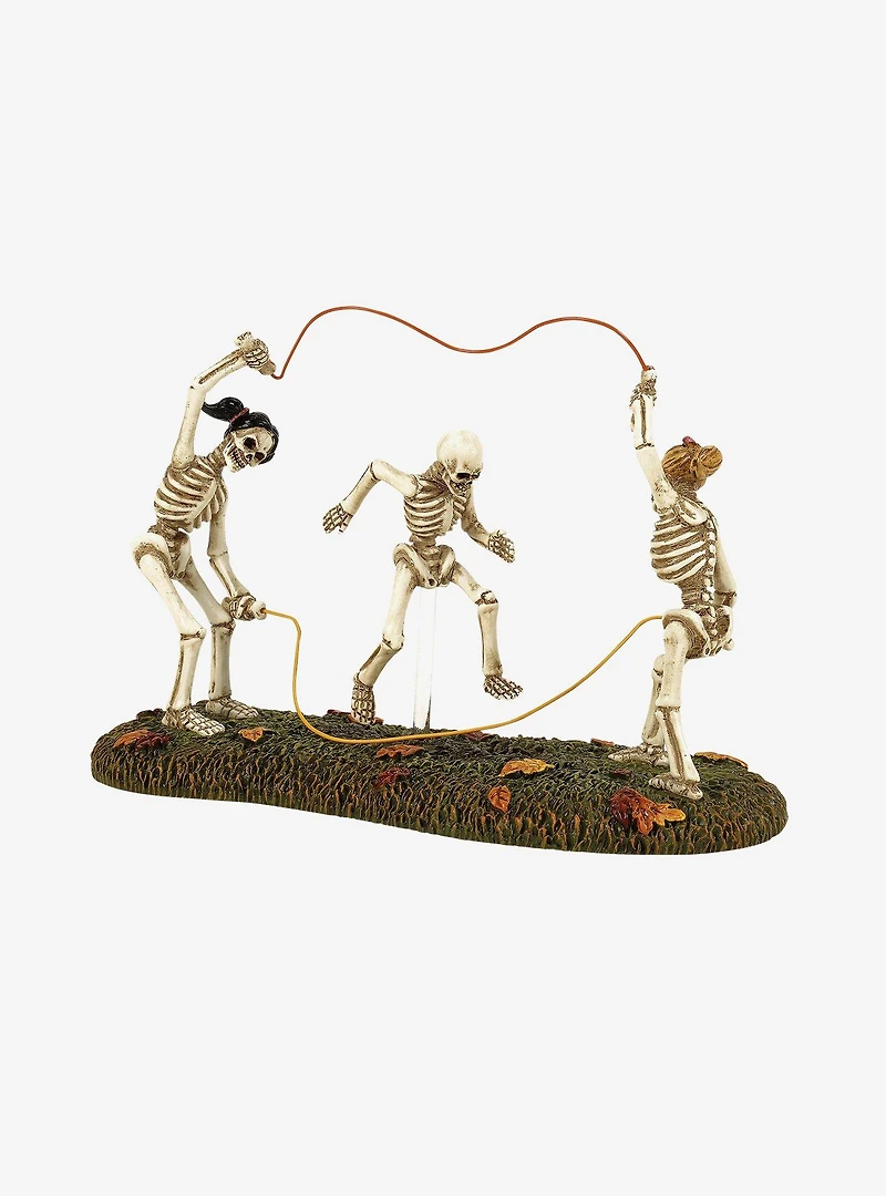 Department 56 Halloween Village Bones Double Dutch Figurine