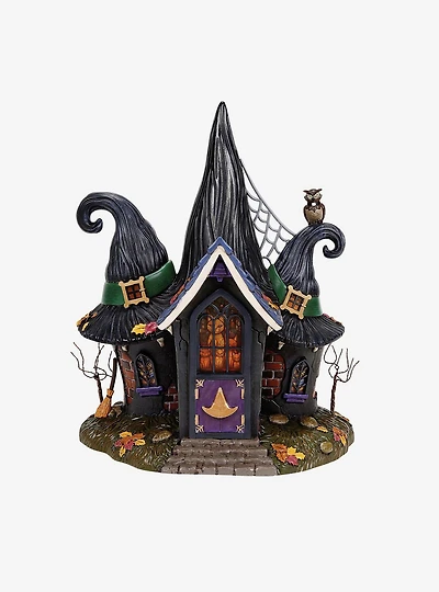 Department 56 Halloween Village Temple Enlight Hag