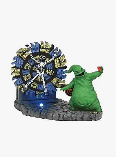 Department 56 Disney Nightmare Before Christmas Village Oogie Boogie Gives A Spi Figurine