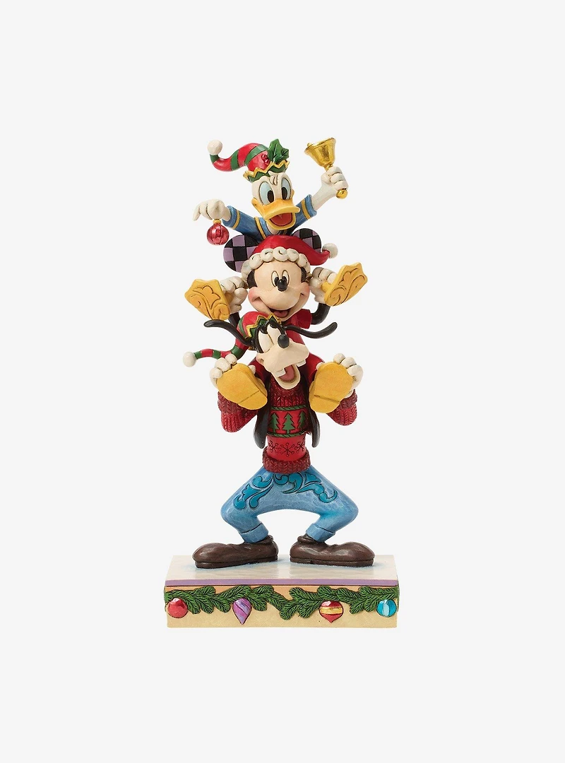 Jim Shore Disney Mickey, Donald, And Goof Figurine