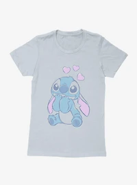 Disney Lilo & Stitch Too Cute To Hold Womens T-Shirt