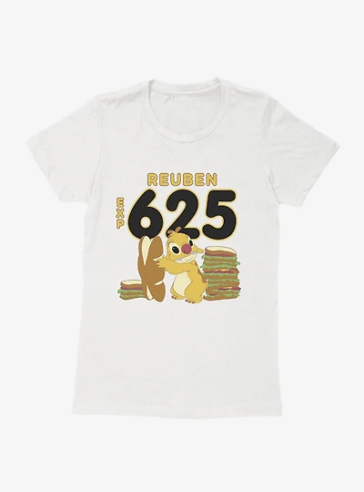 Disney Lilo & Stitch Reuben Experiment 625 Sandwiches Womens T-Shirt