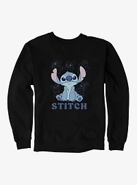 Disney Lilo & Stitch And Stencil Lines Sweatshirt