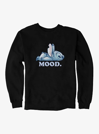 Disney Lilo & Stitch Mood Laying Down Sweatshirt