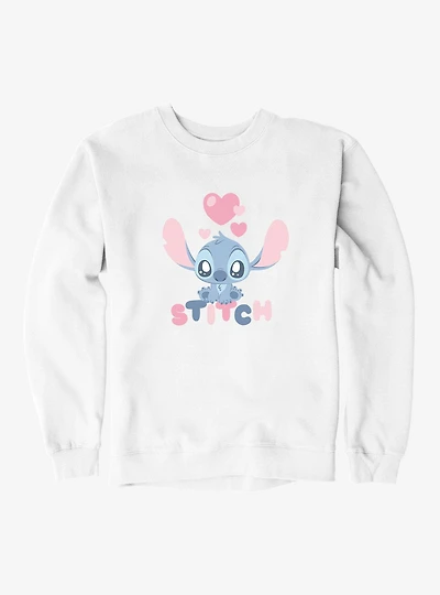 Disney Lilo & Stitch Hearts Chibi Sweatshirt