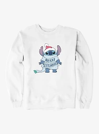 Disney Lilo & Stitch Merry Stitchmas Wrapped Up Sweatshirt