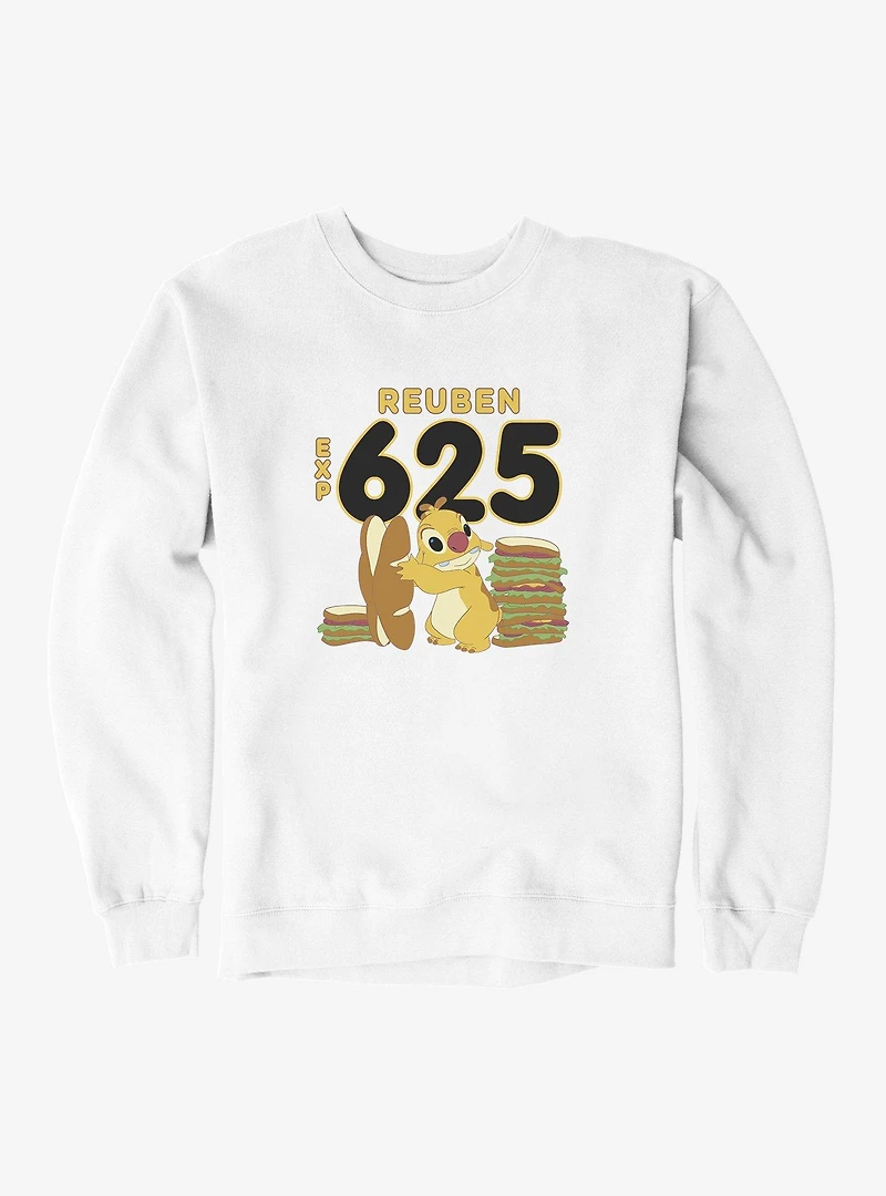 Disney Lilo & Stitch Reuben Experiment 625 Sandwiches Sweatshirt