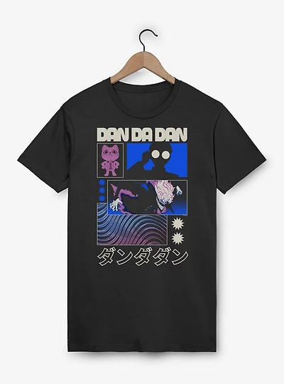 Dandadan Okarun Panels Silhouettes T-Shirt