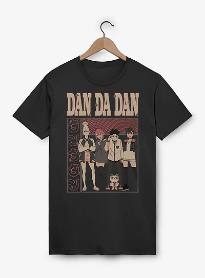 Dandadan Character Group Panel T-Shirt