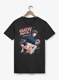 Death Note L And Light Collage T-Shirt